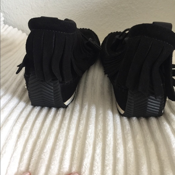 Rag & Bone Ghita Fringe trim tassel booties - Picture 4 of 16